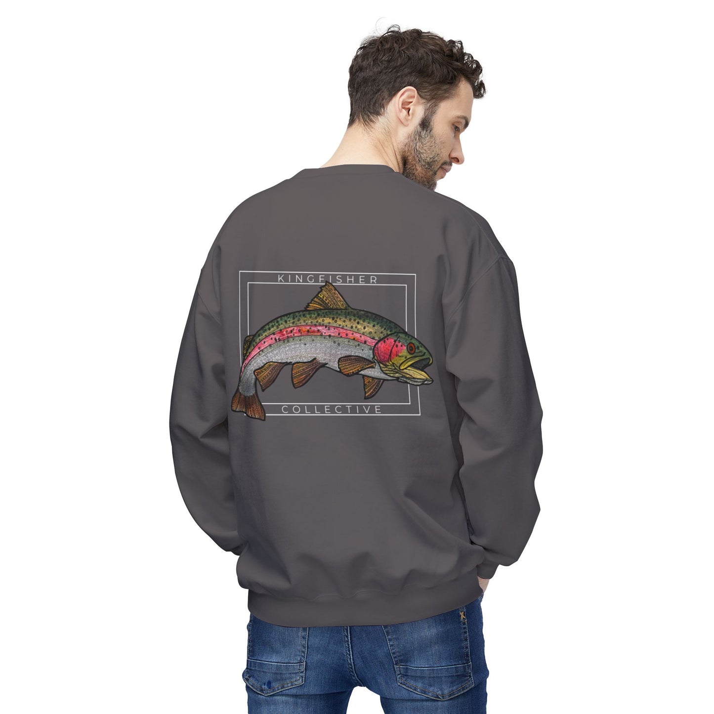 Rainbow Fleece Crewneck Sweatshirt