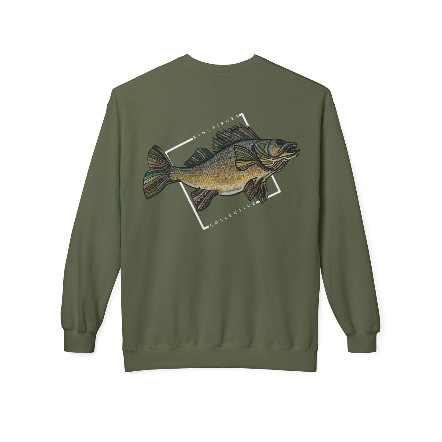 Walleye Fleece Crewneck Sweatshirt