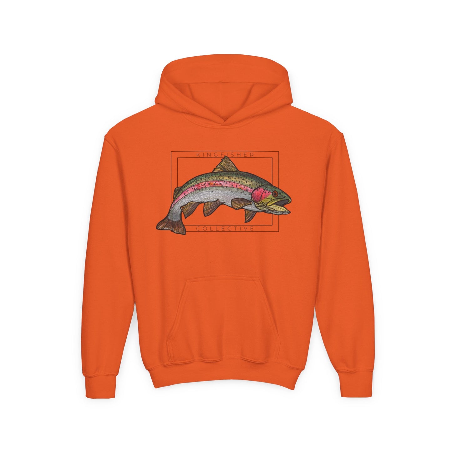 Youth Heavy Blend Rainbow Hoodie