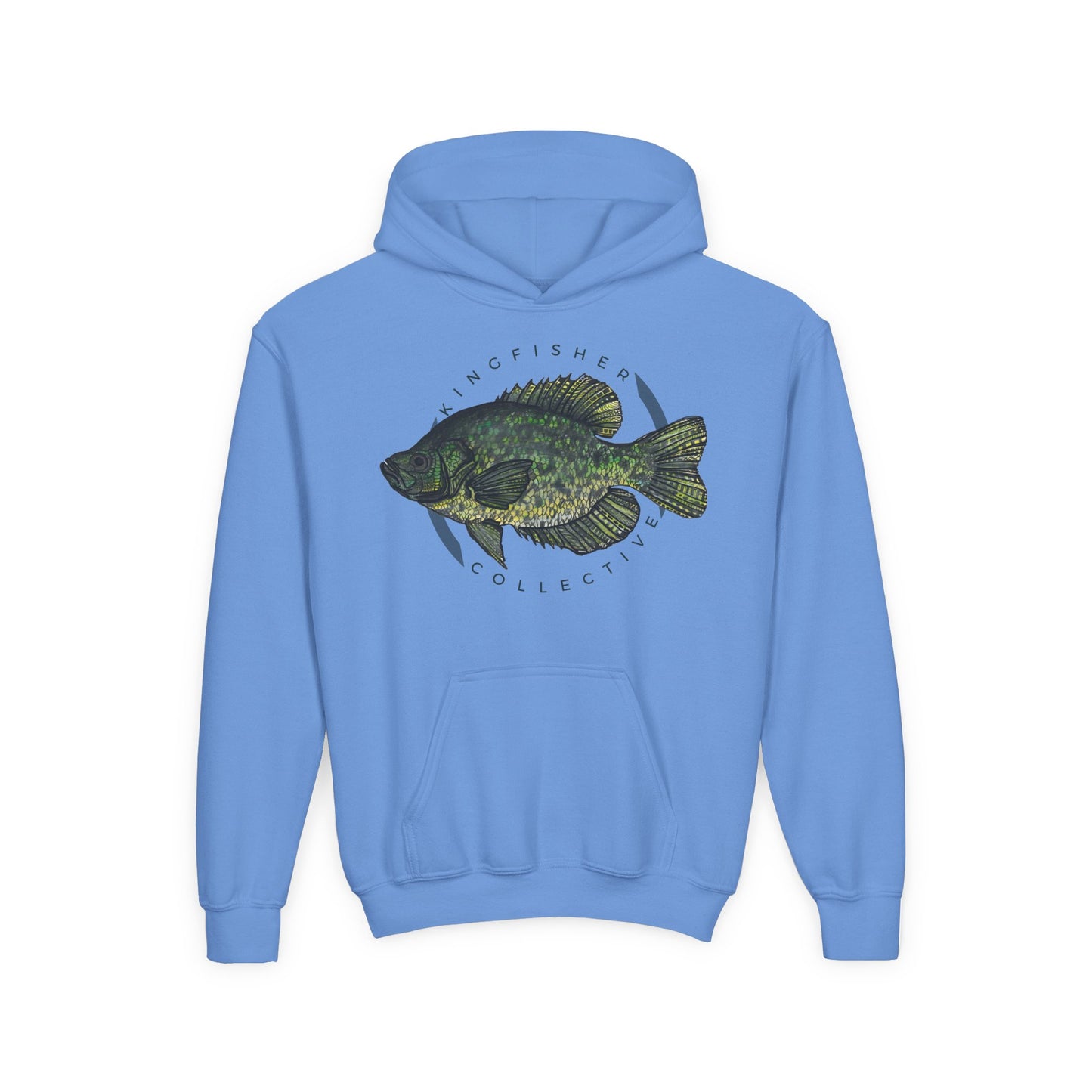 Youth Heavy Blend Crappie Hoodie