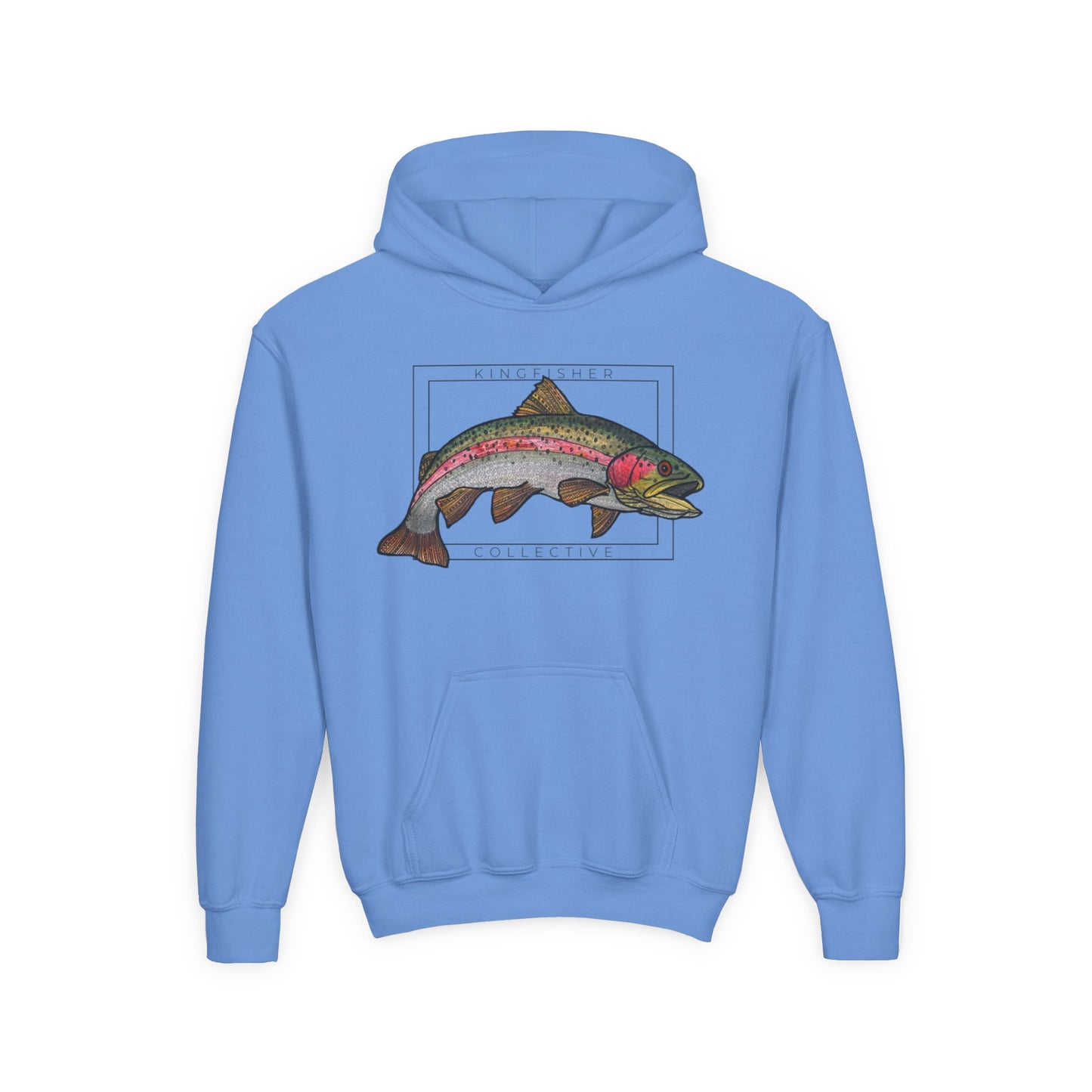 Youth Heavy Blend Rainbow Hoodie