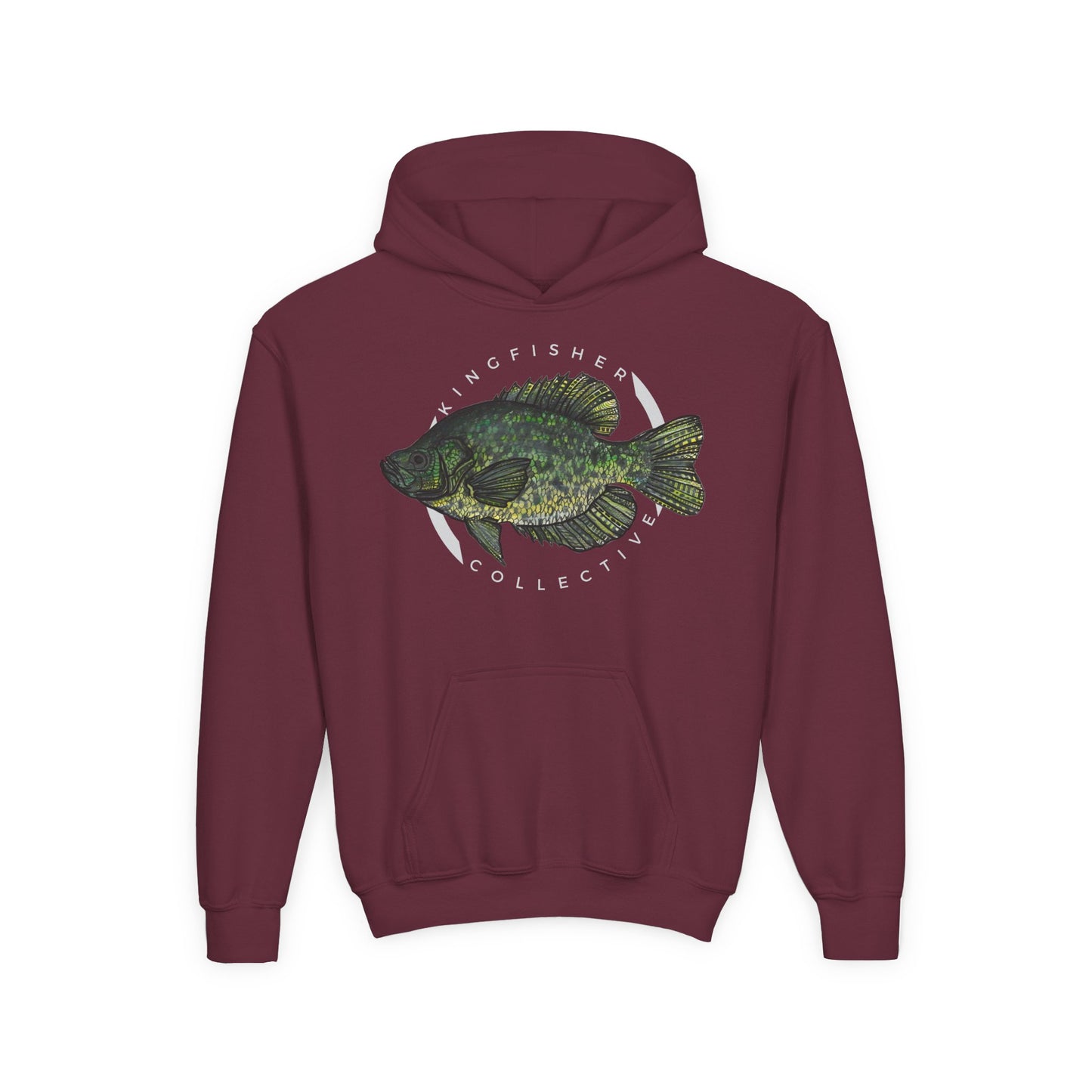 Youth Heavy Blend Crappie Hoodie