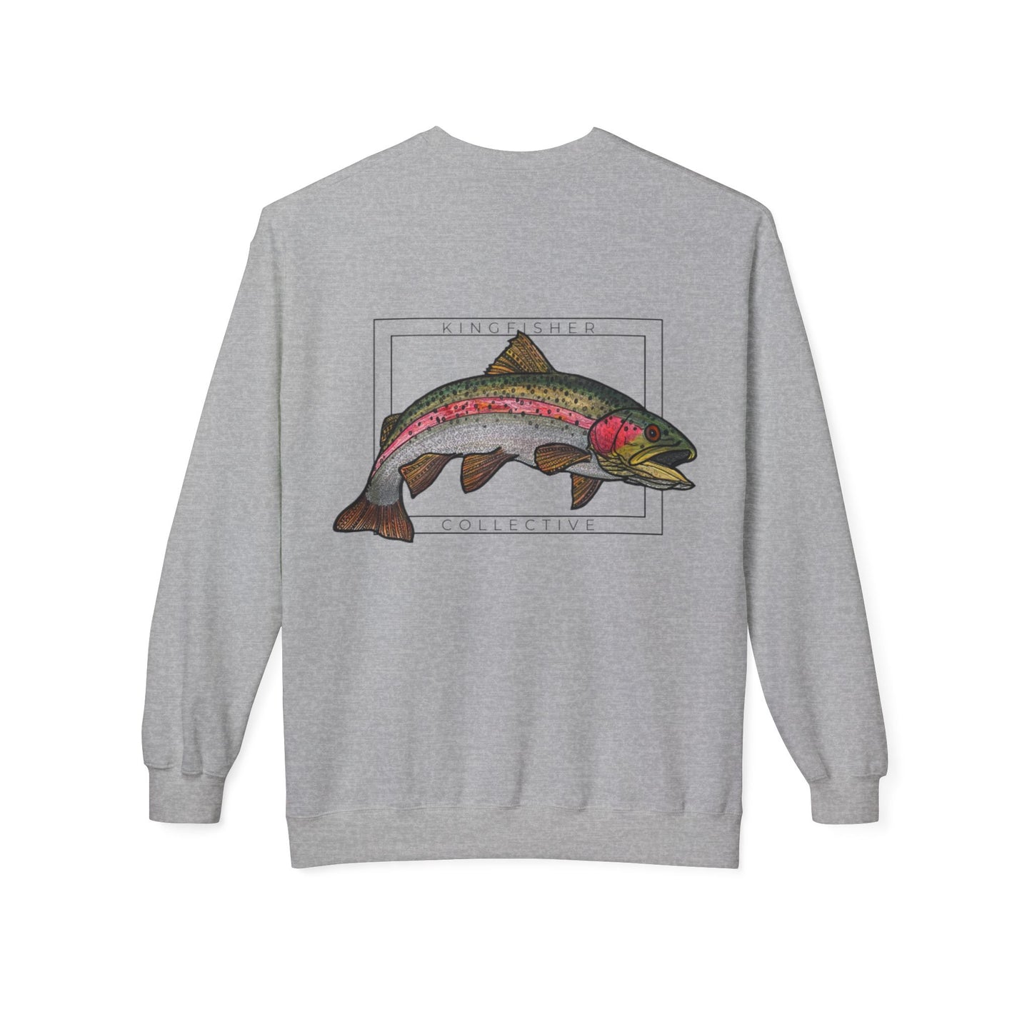 Rainbow Fleece Crewneck Sweatshirt