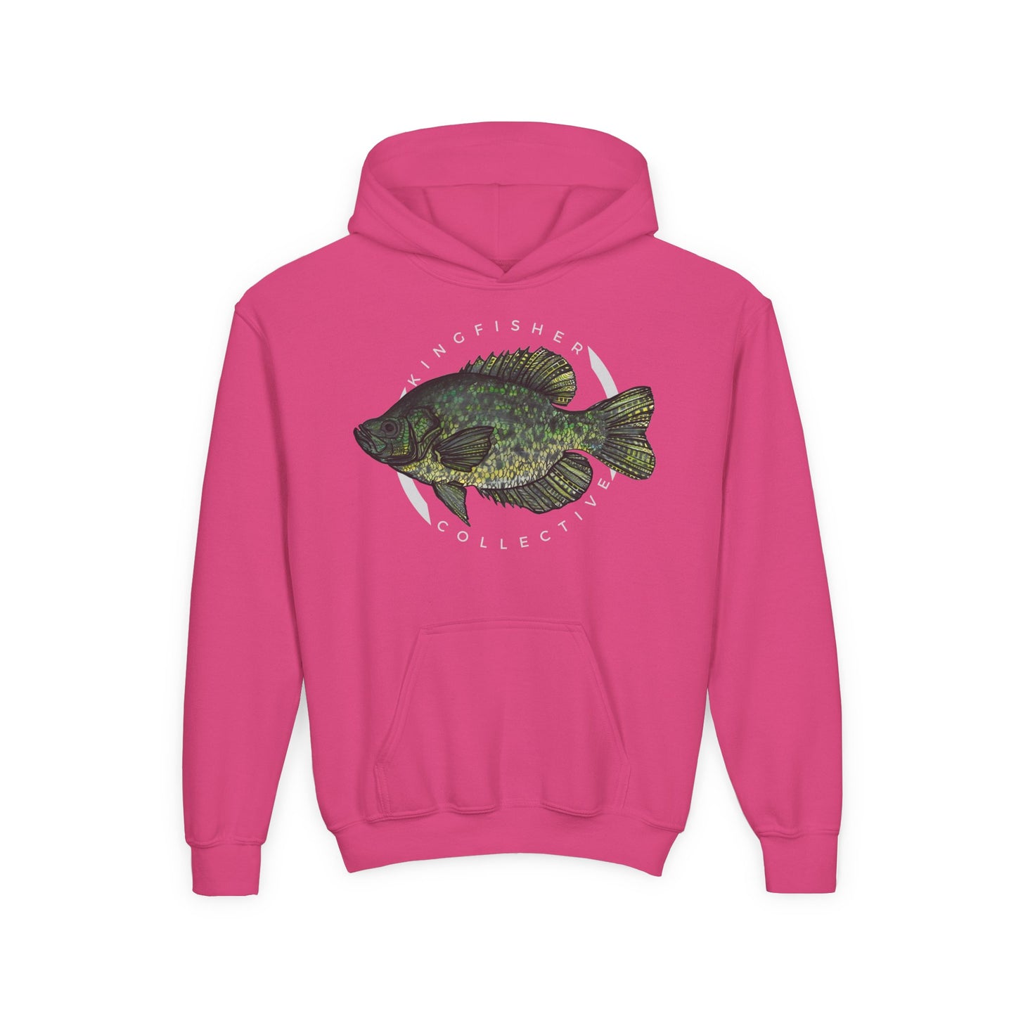 Youth Heavy Blend Crappie Hoodie