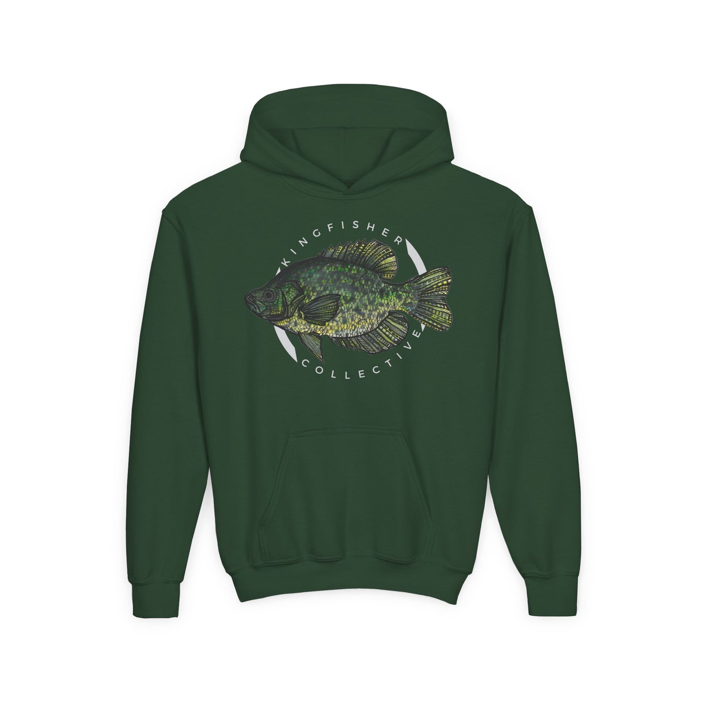 Youth Heavy Blend Crappie Hoodie