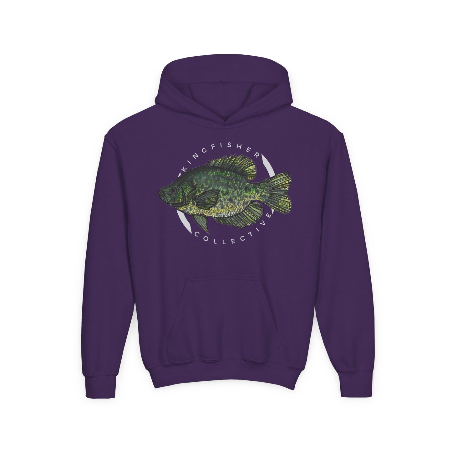 Youth Heavy Blend Crappie Hoodie