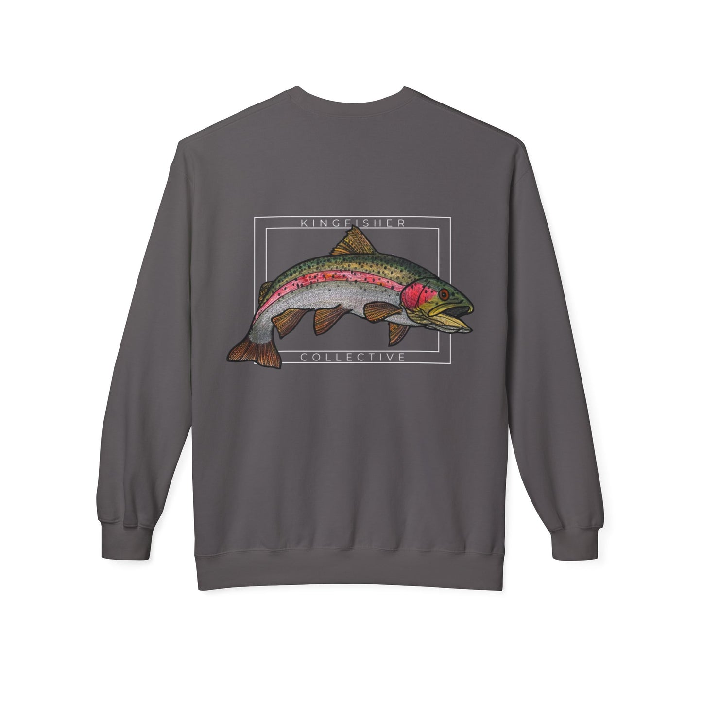 Rainbow Fleece Crewneck Sweatshirt