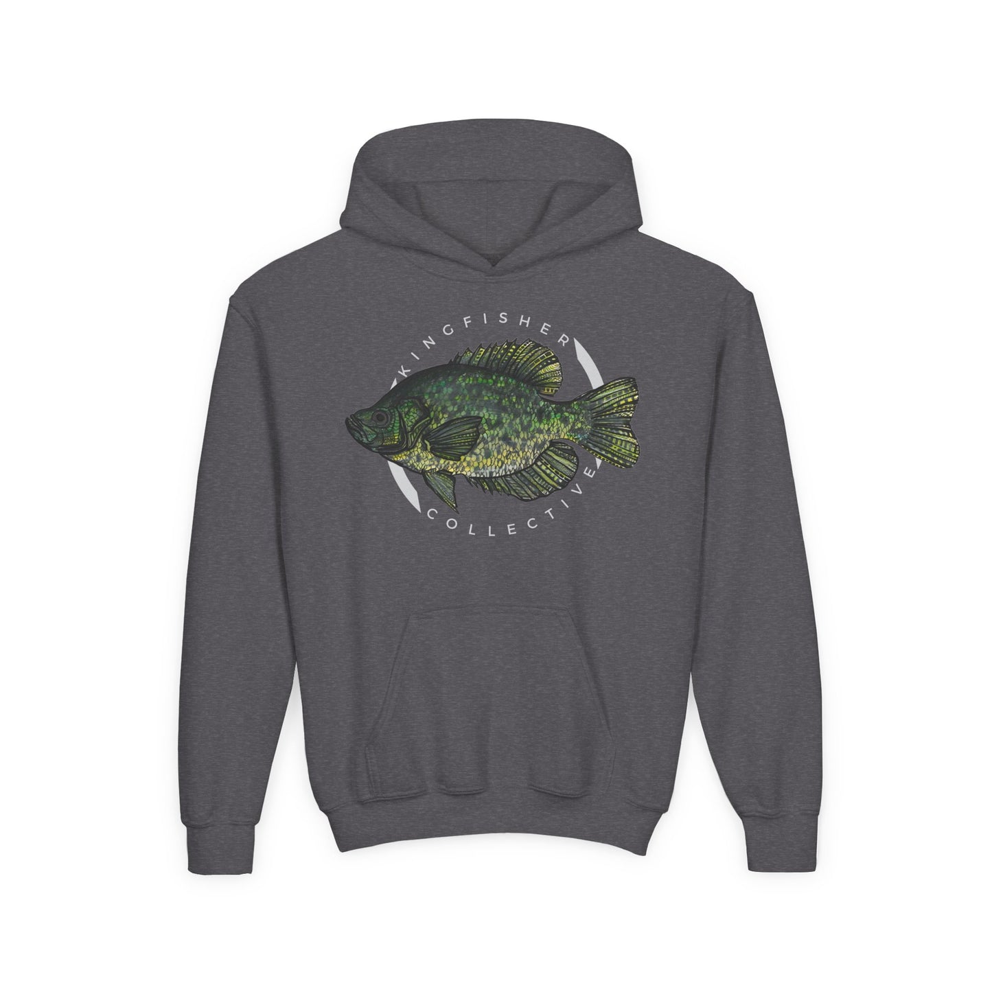 Youth Heavy Blend Crappie Hoodie