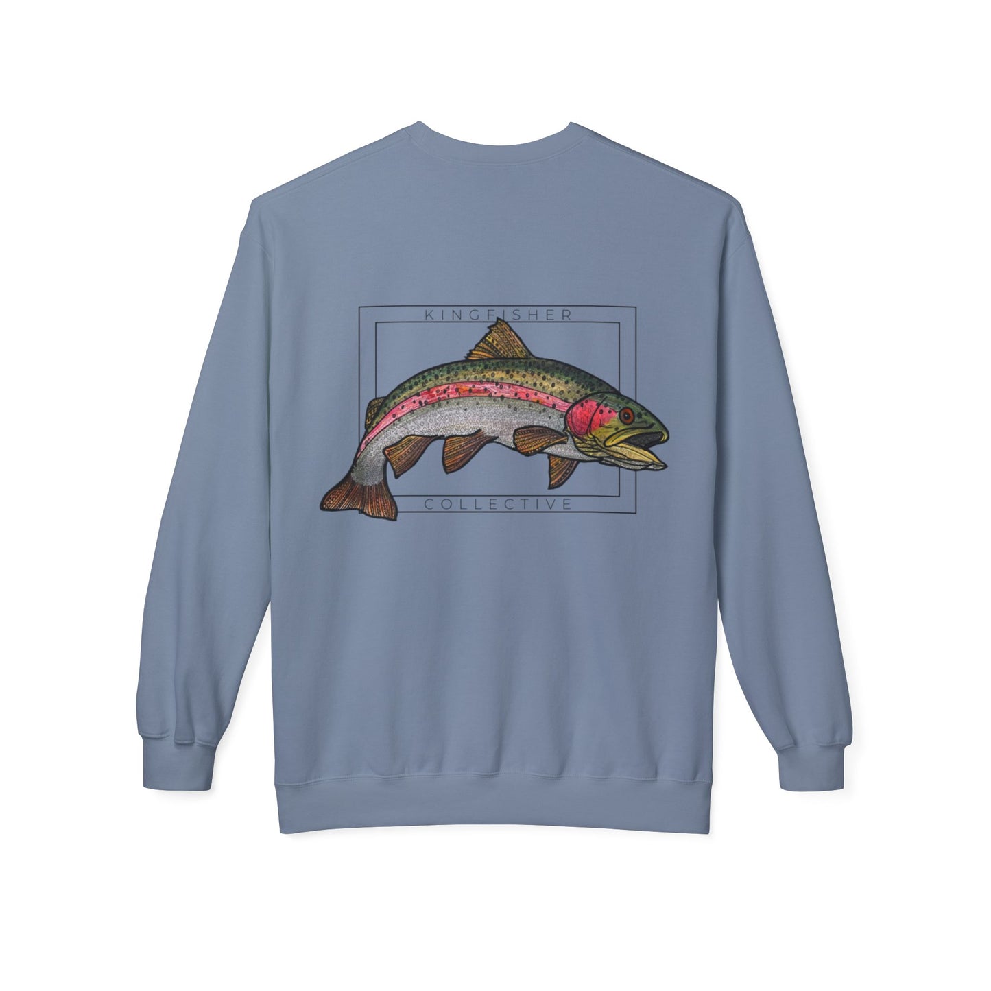 Rainbow Fleece Crewneck Sweatshirt