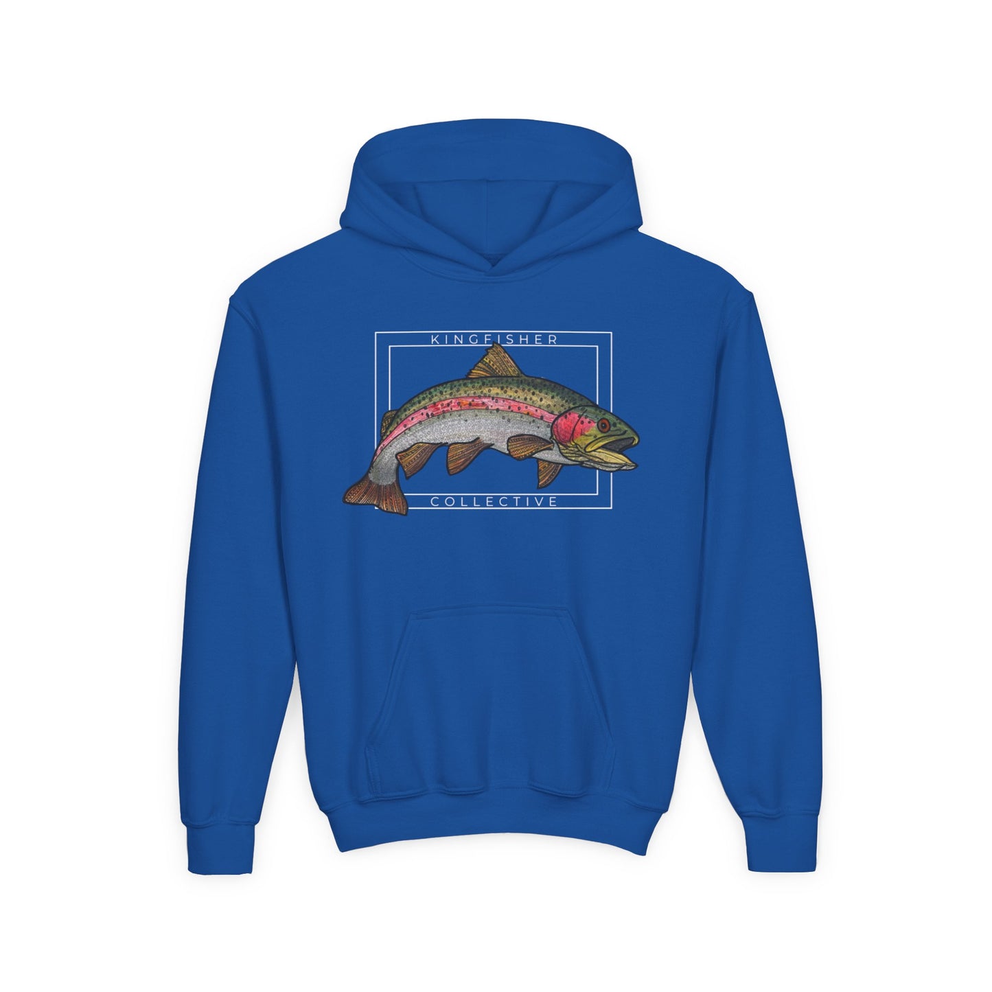 Youth Heavy Blend Rainbow Hoodie