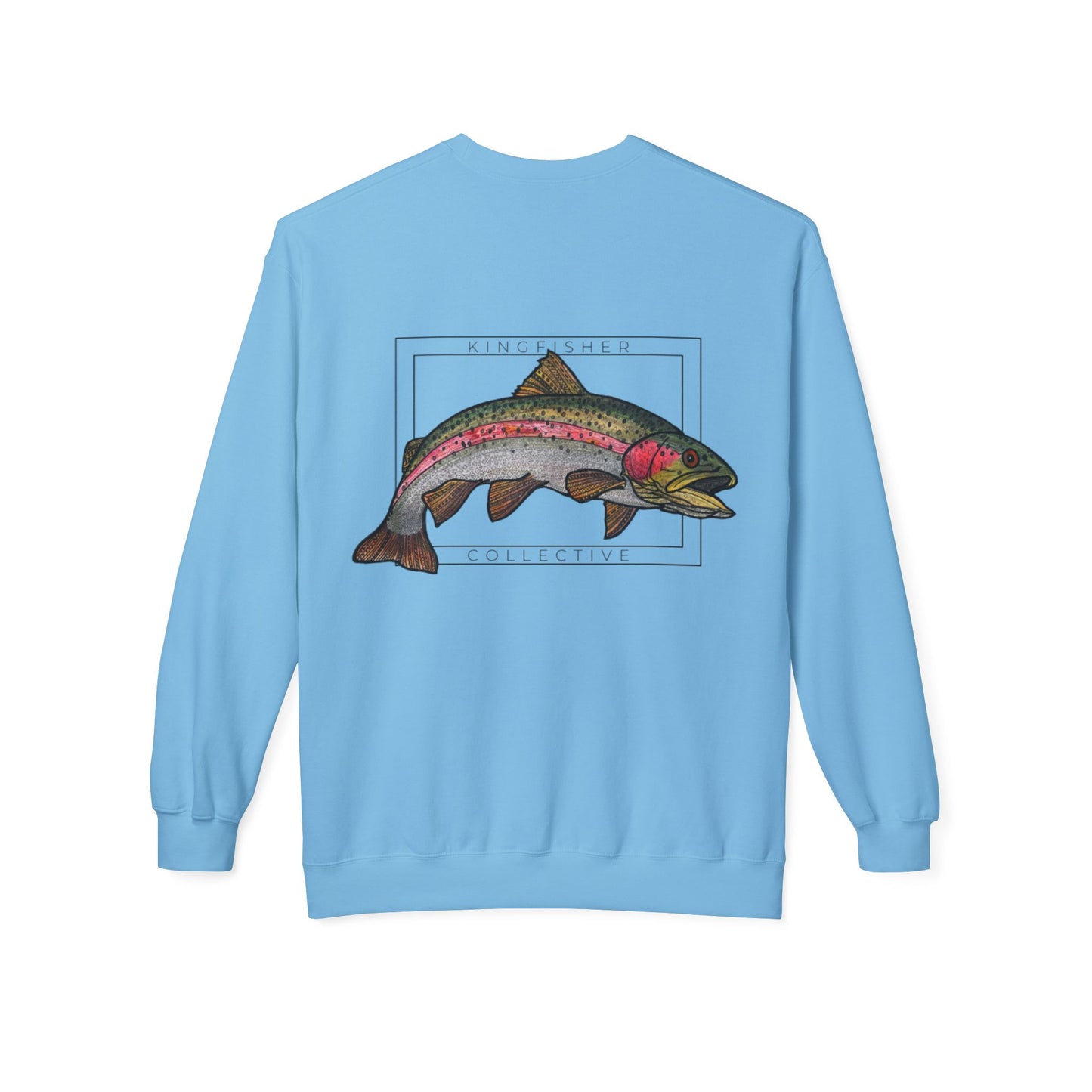 Rainbow Fleece Crewneck Sweatshirt
