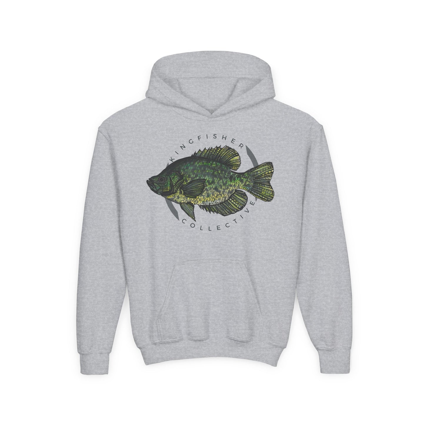 Youth Heavy Blend Crappie Hoodie