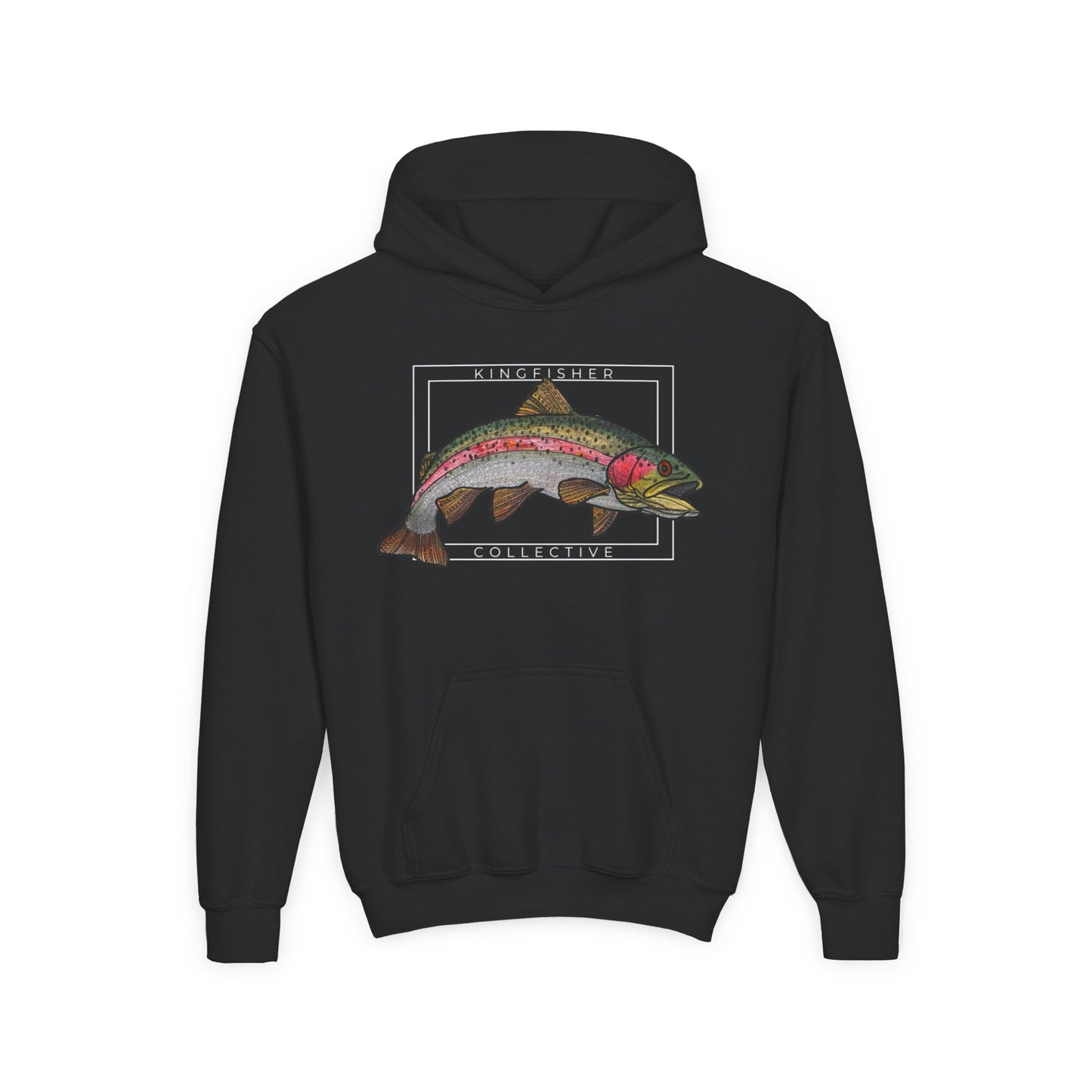 Youth Heavy Blend Rainbow Hoodie