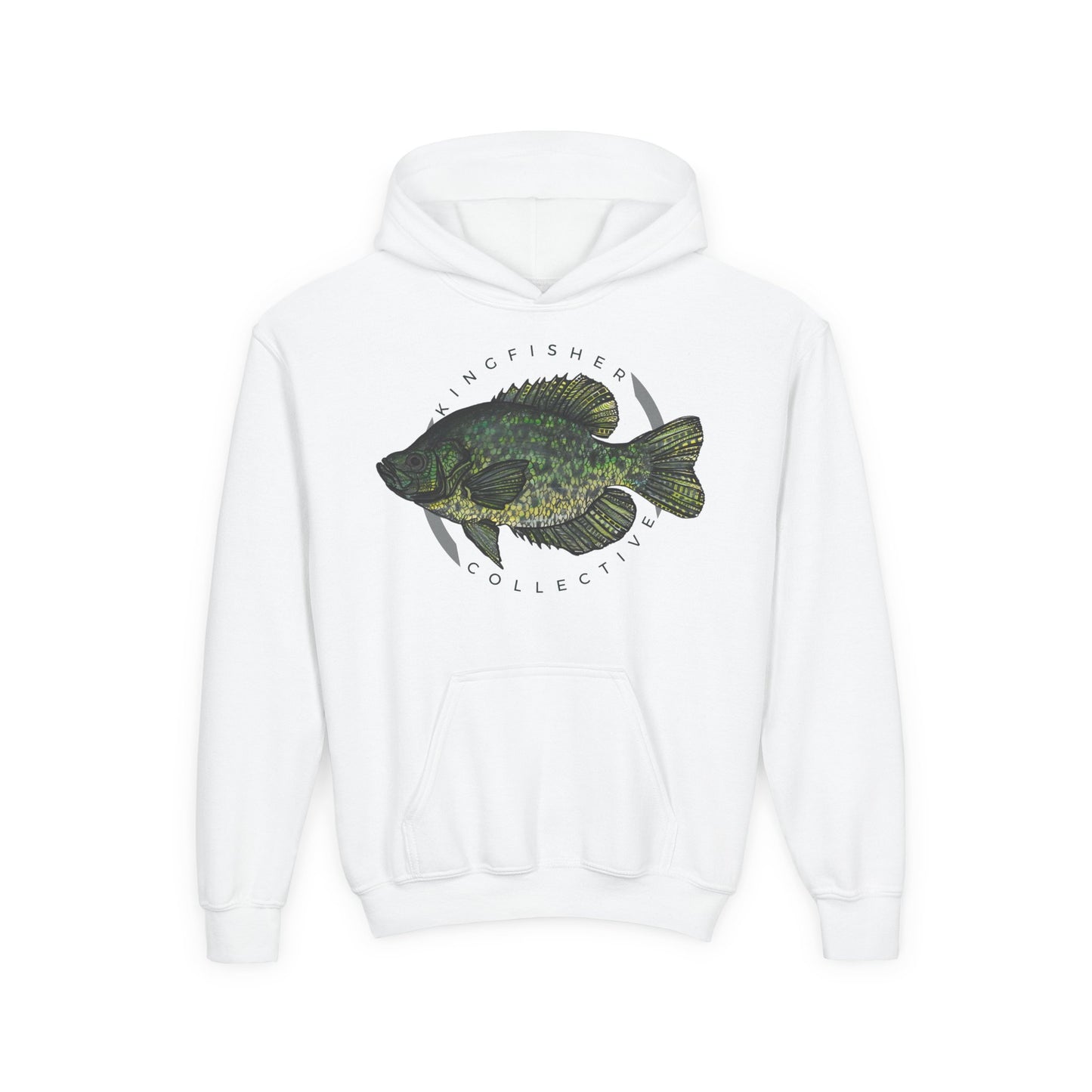 Youth Heavy Blend Crappie Hoodie