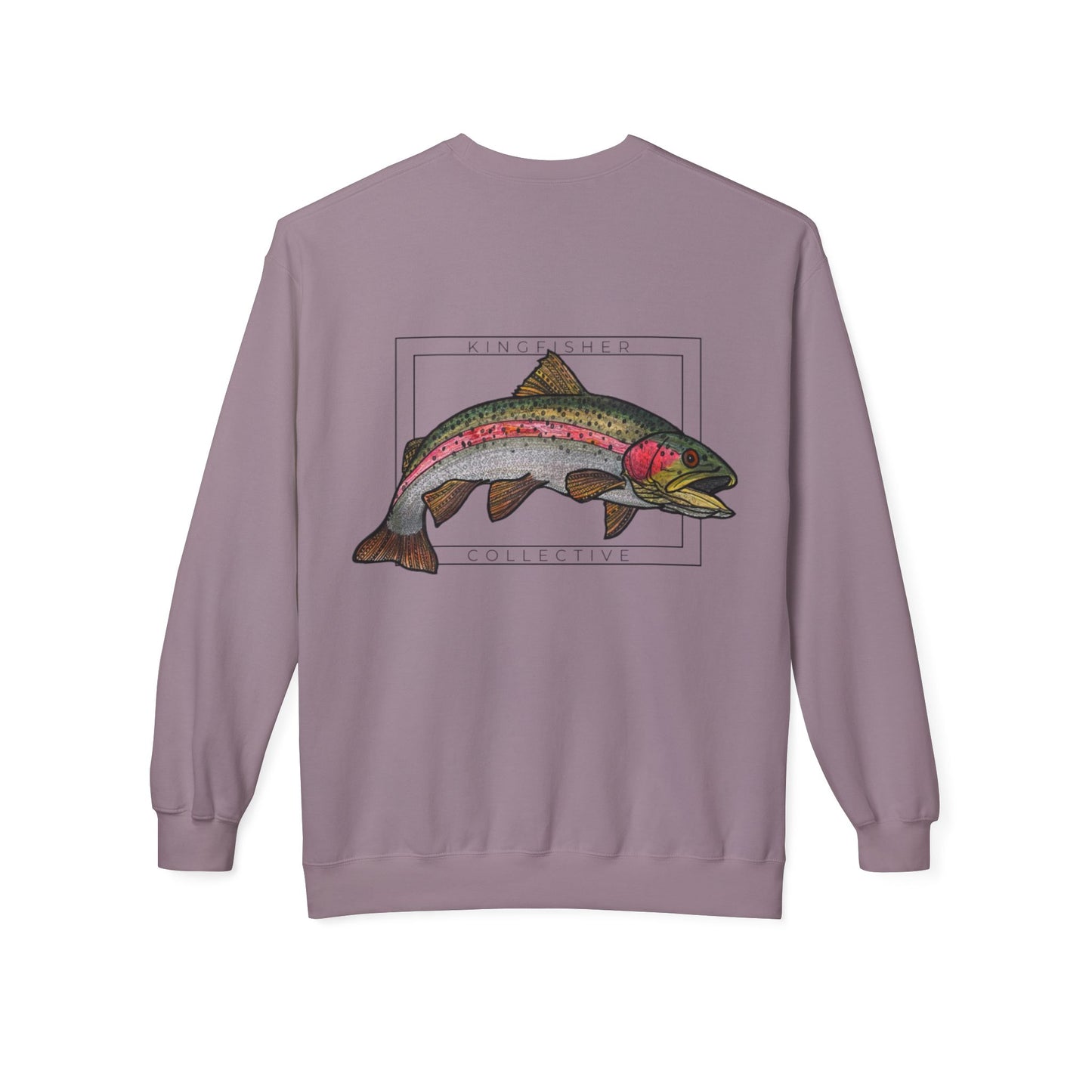 Rainbow Fleece Crewneck Sweatshirt