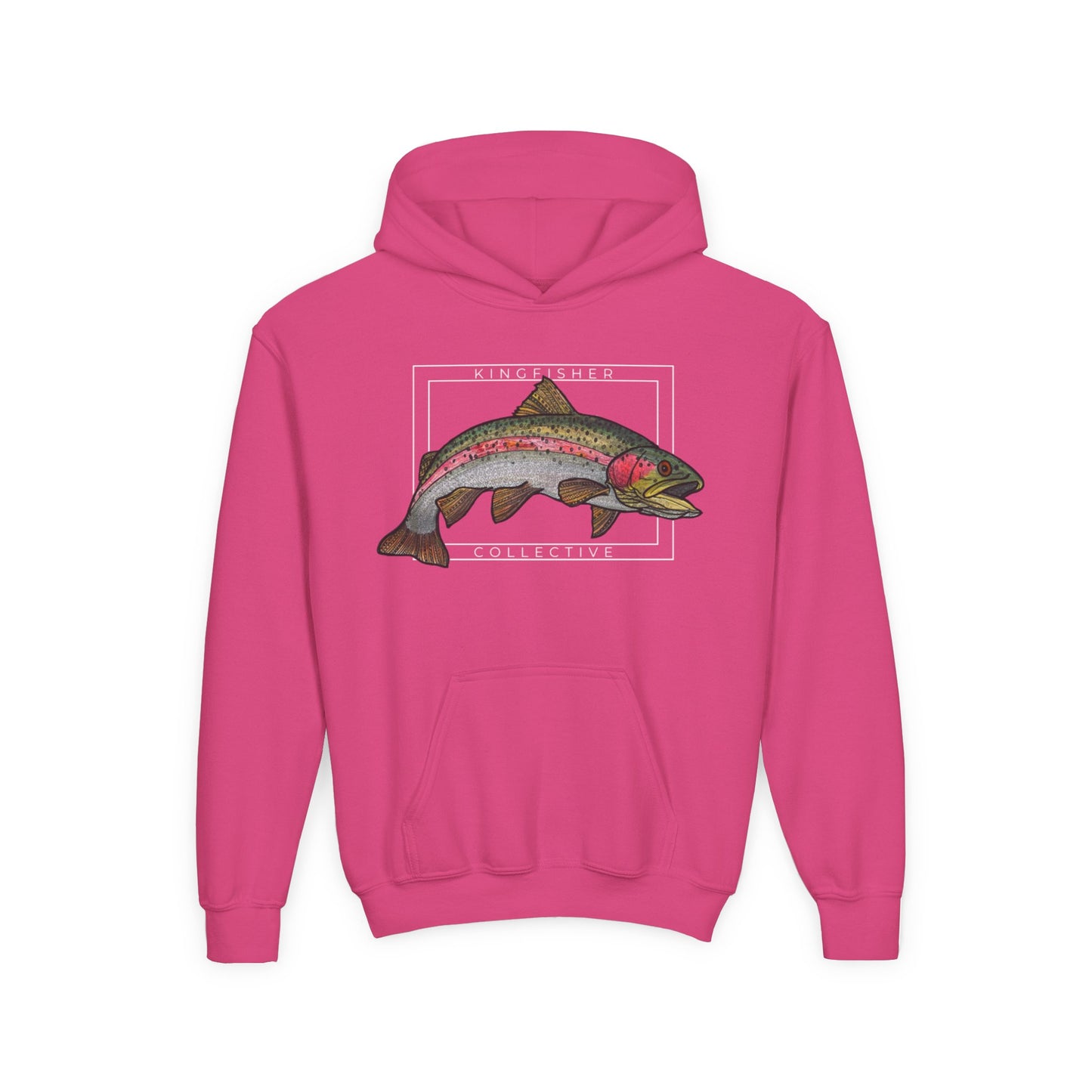 Youth Heavy Blend Rainbow Hoodie