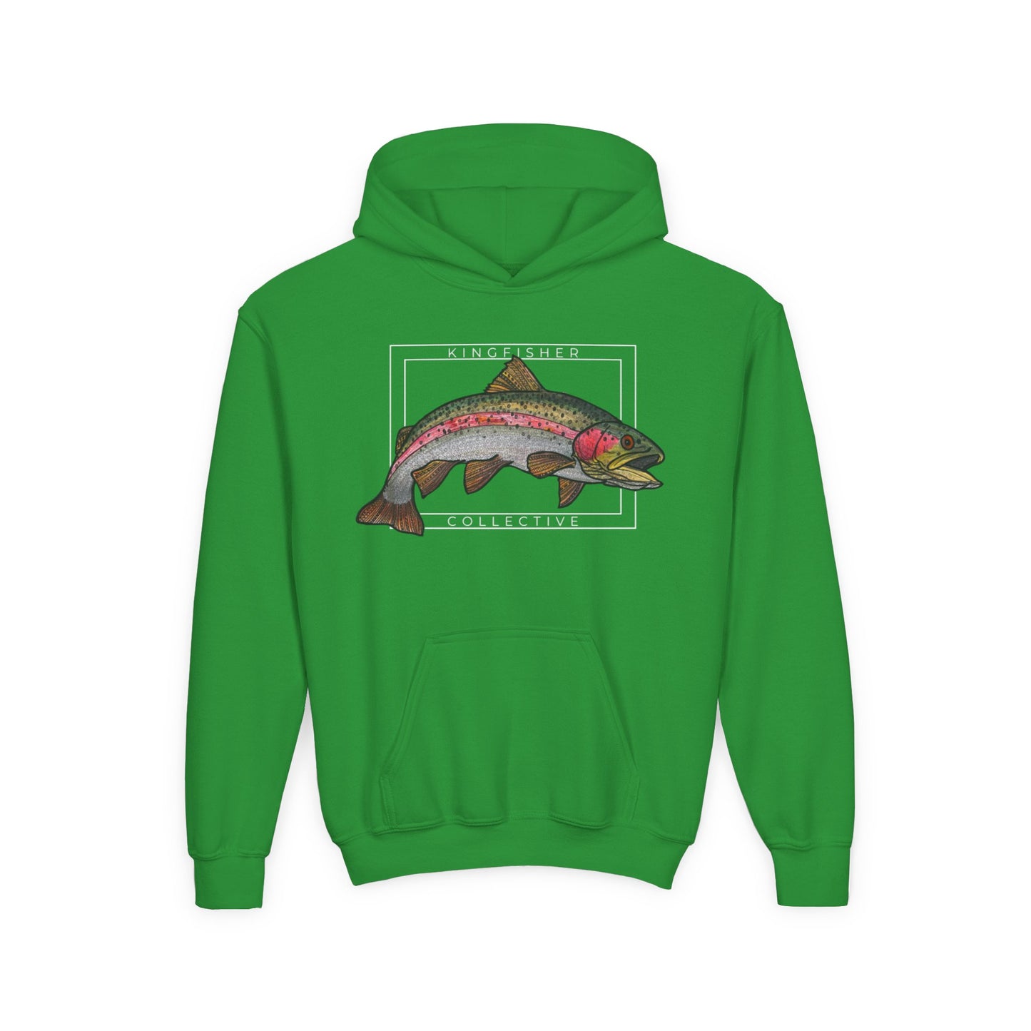 Youth Heavy Blend Rainbow Hoodie
