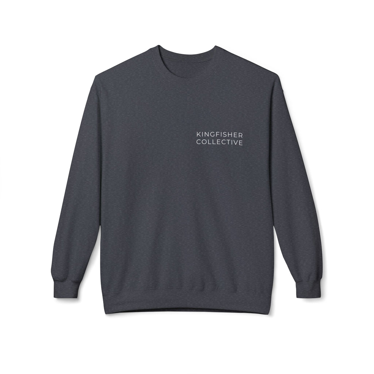 Kingfisher Collective Crewneck Sweatshirt — Vintage Pike Fish Graphic