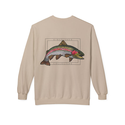 Rainbow Fleece Crewneck Sweatshirt