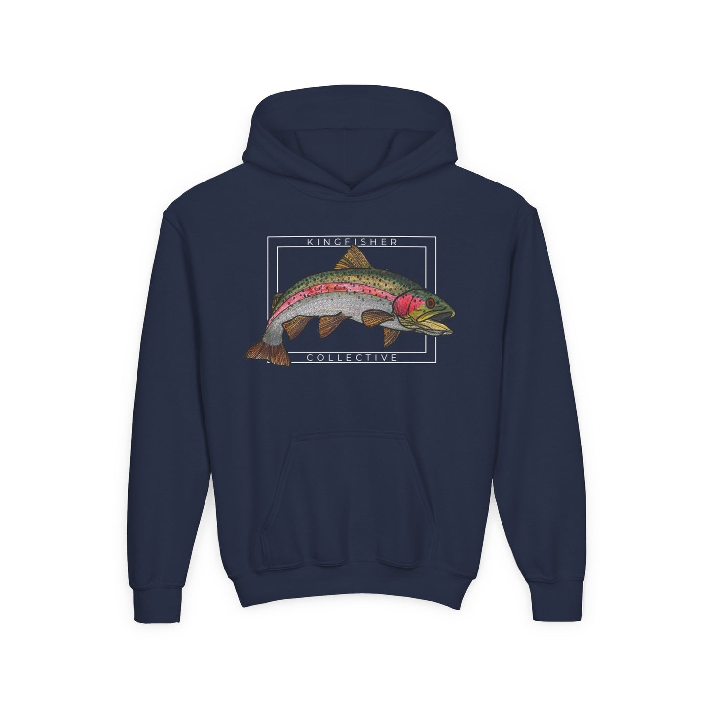 Youth Heavy Blend Rainbow Hoodie