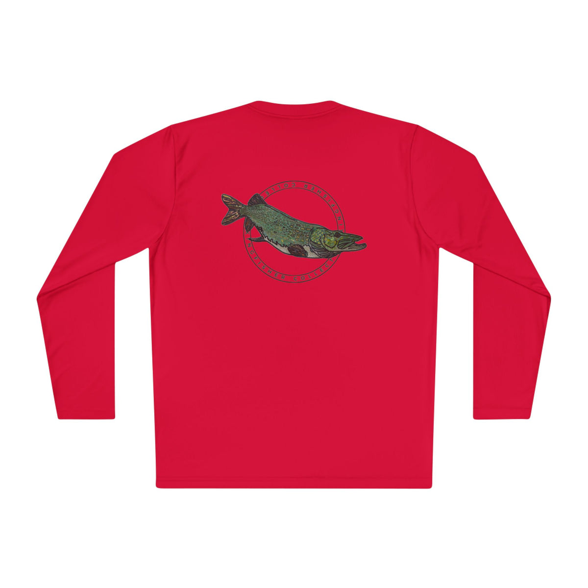 Pike Graphic Long Sleeve Tee — Kingfisher Collective Vintage Fishing Shirt