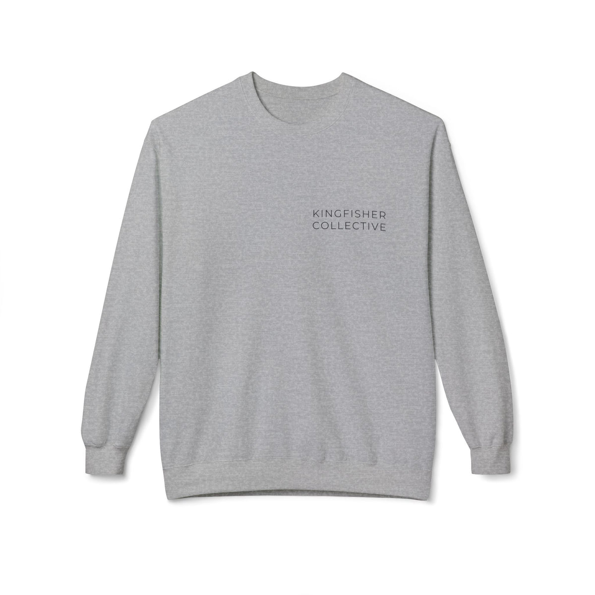 Kingfisher Collective Crewneck Sweatshirt — Vintage Pike Fish Graphic