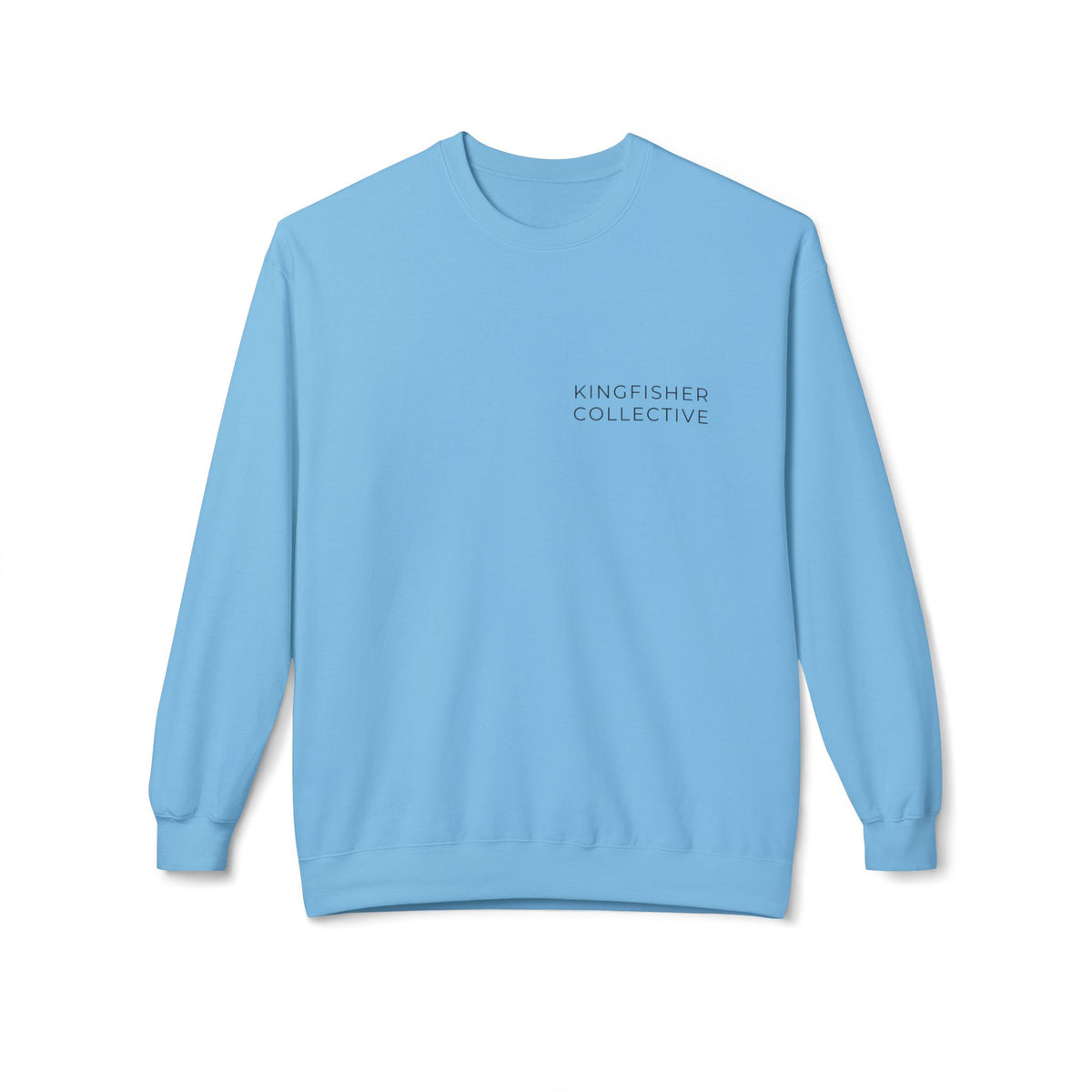 Kingfisher Collective Crewneck Sweatshirt — Vintage Pike Fish Graphic