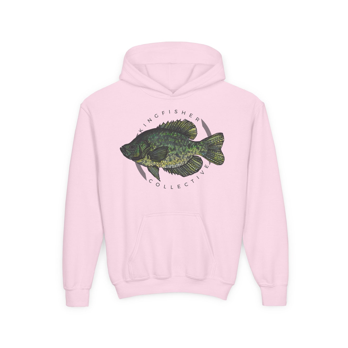 Youth Heavy Blend Crappie Hoodie