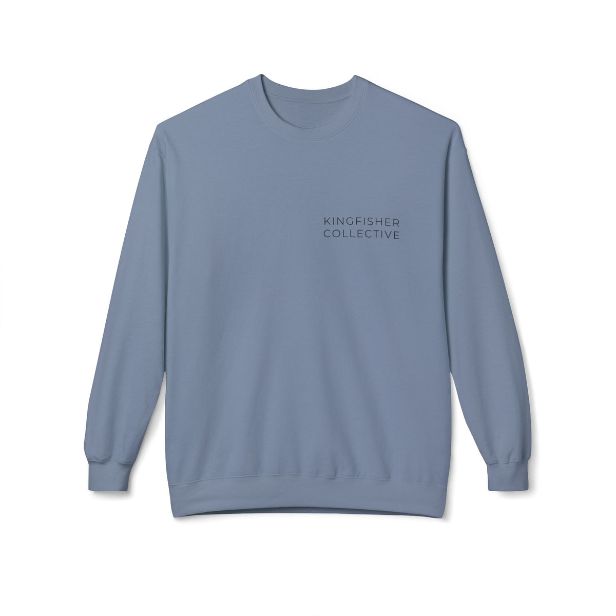 Kingfisher Collective Crewneck Sweatshirt — Vintage Pike Fish Graphic